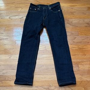 Levi's Men's Deep Indigo Straight Jeans